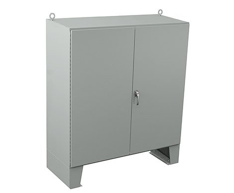 Floor standing electrical enclosure