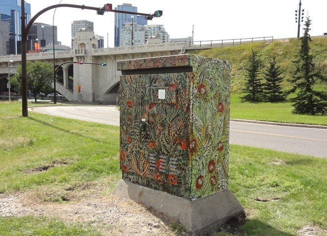 Traffic control electrical enclosure