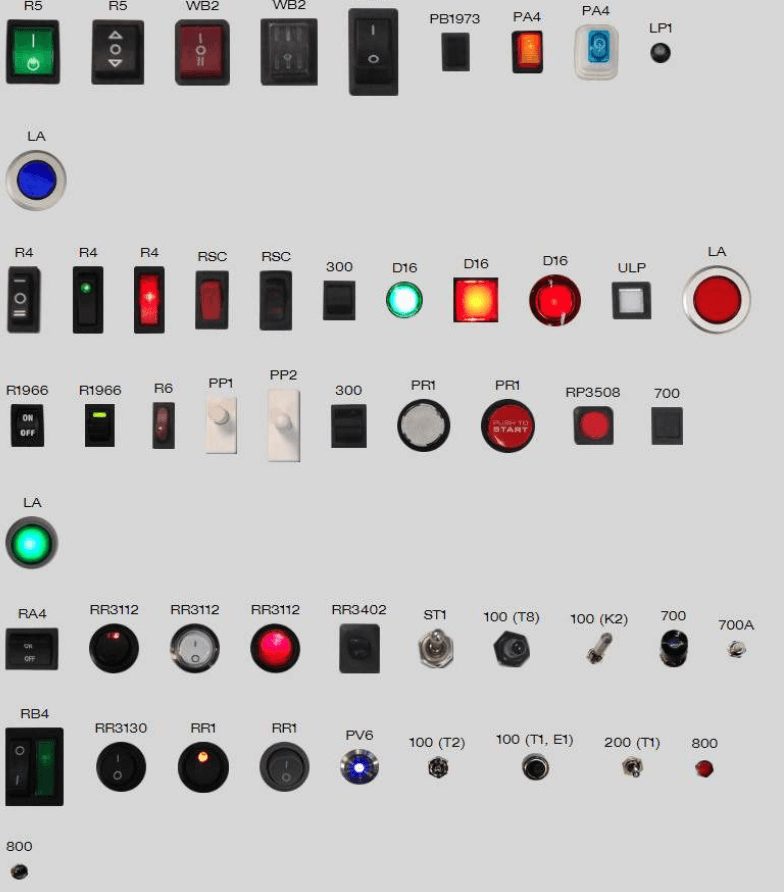 Different kinds of switches