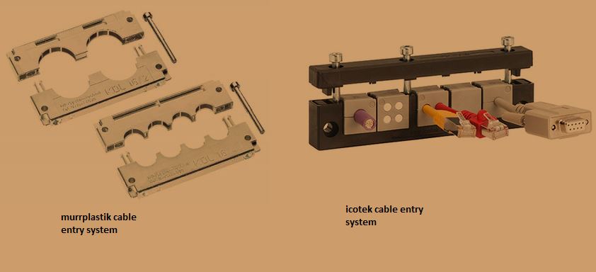 Cable entry system designs