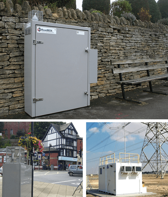 IP55 enclosures outdoors