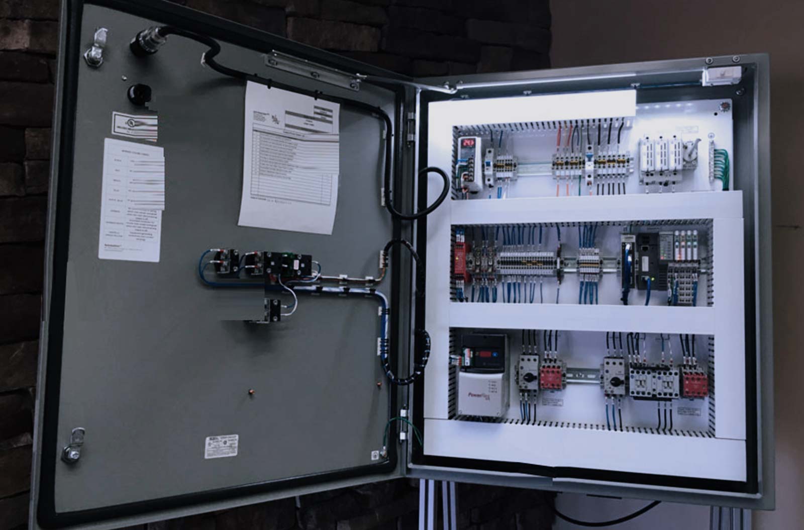 Panel Kontrol Mesin a