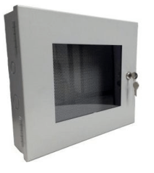 Enceinte avec fenêtre