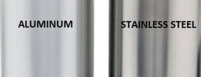 Aluminum vs stainless steel