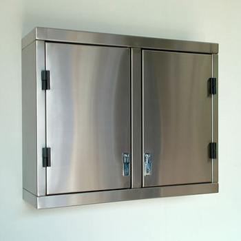 Stainless Steel Wall-Mounted Cabinets