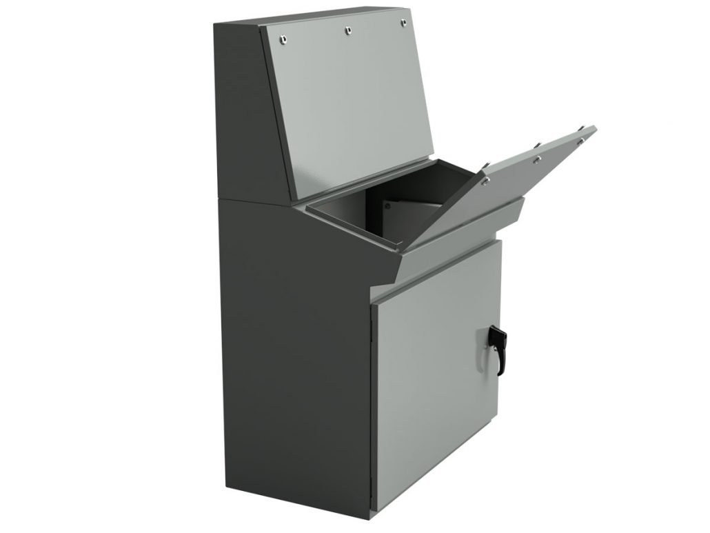 IP 54 desk console enclosure