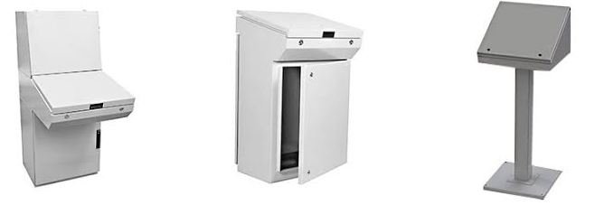 Caja de la consola del operador