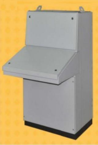 Desk console enclosure