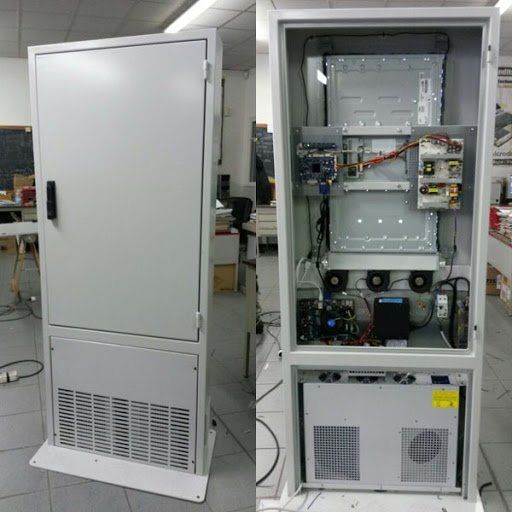 産業用電気キオスク