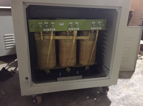 Inner particles of the transformer enclosure