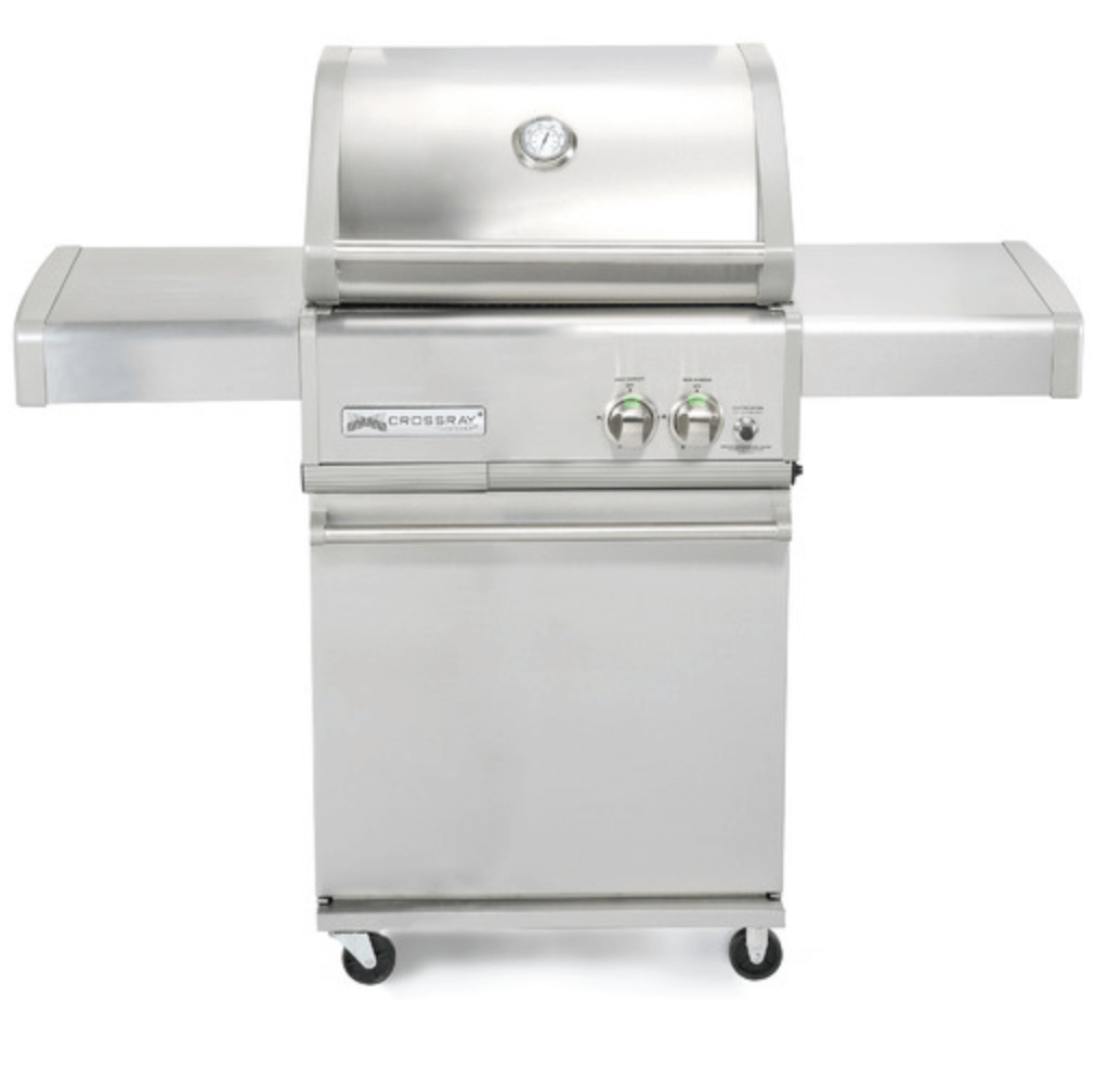 Barbeque stainless steel trolley