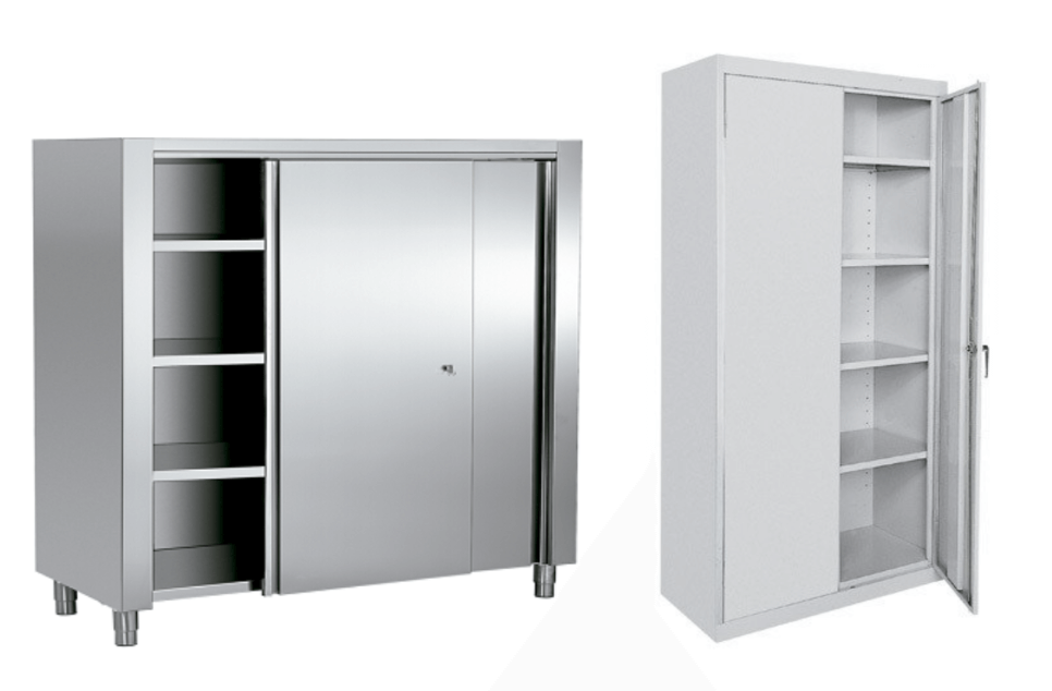 Floor-standing industrial cabinets