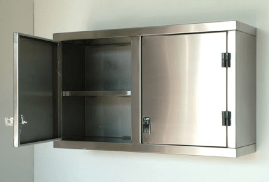 Wall-mounted ss industrial cabinet