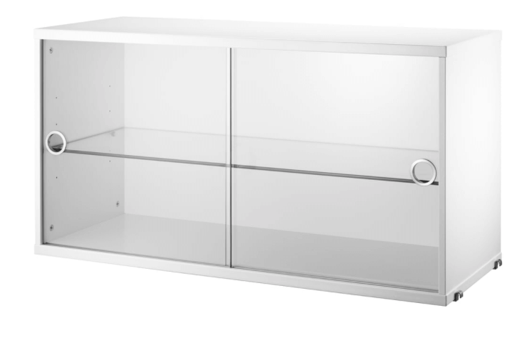 Clearview stainless steel wall-mounted cabinet