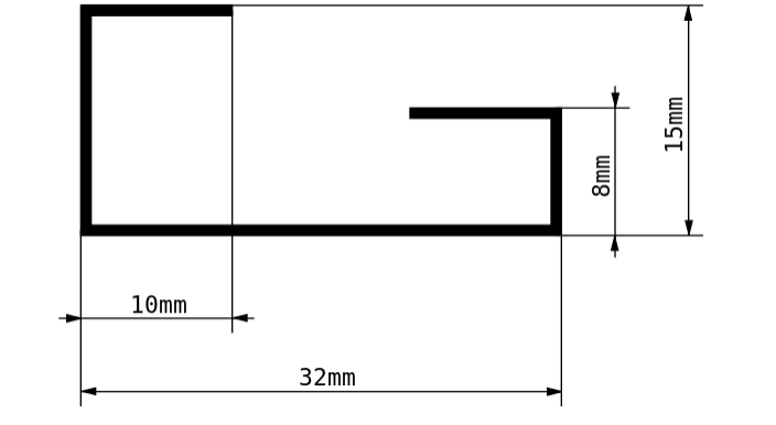 G-section DIN rail