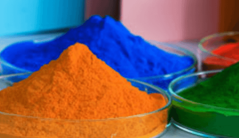 Pigments for powder coating