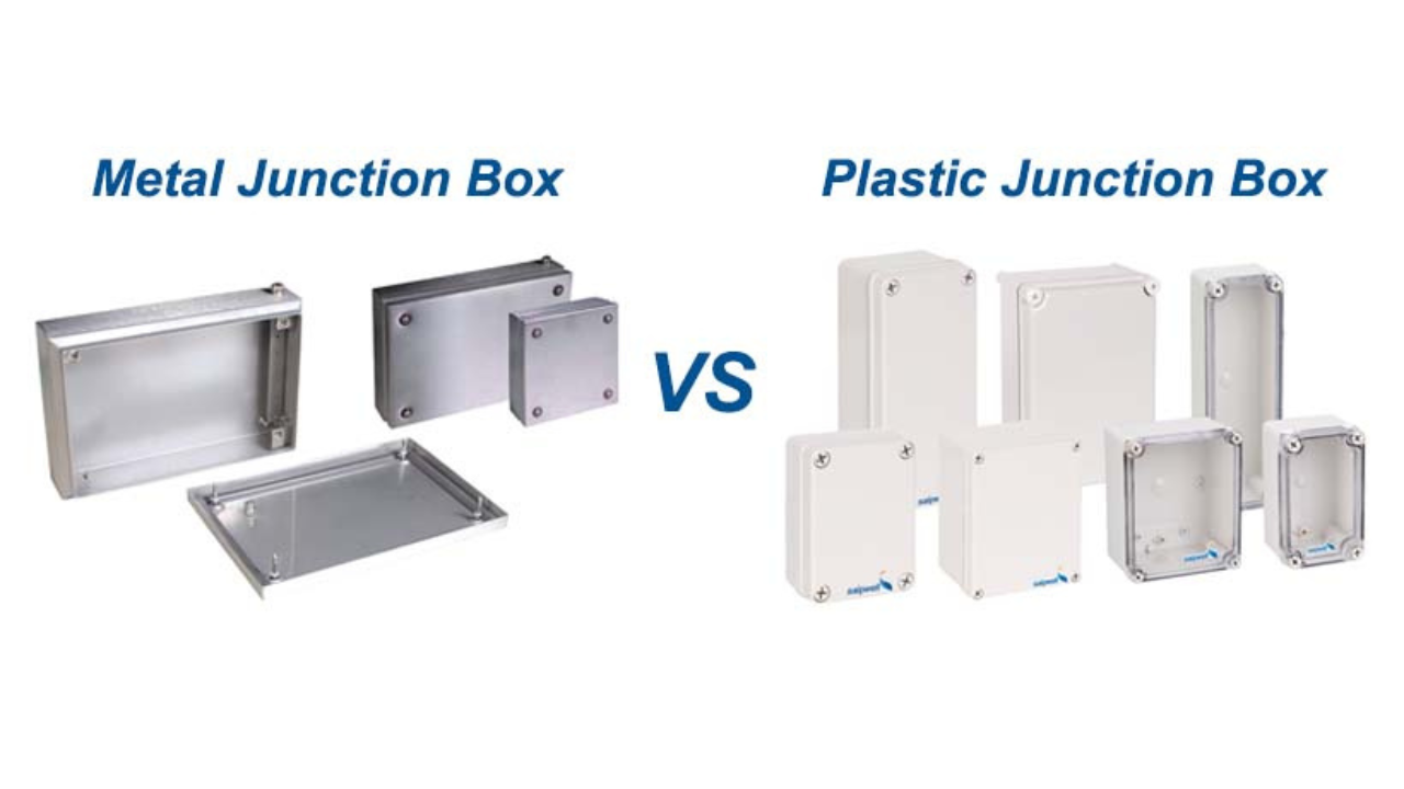 Difference between Plastic and Metal Junction Box