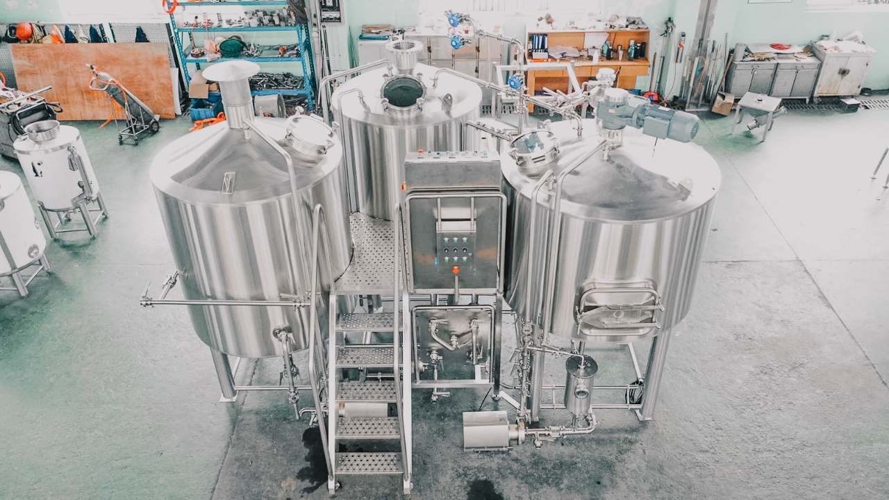 Customized Hot Liquor Tank and Mash Tun by KDM Steel
