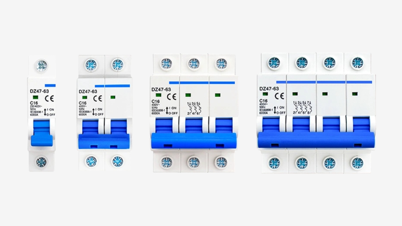Standard Circuit Breaker Sizes by Type