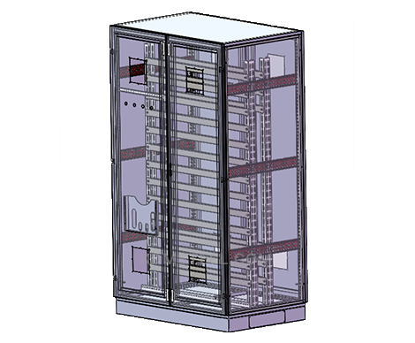 Free standing stainless steel electrical cabinet enclosures