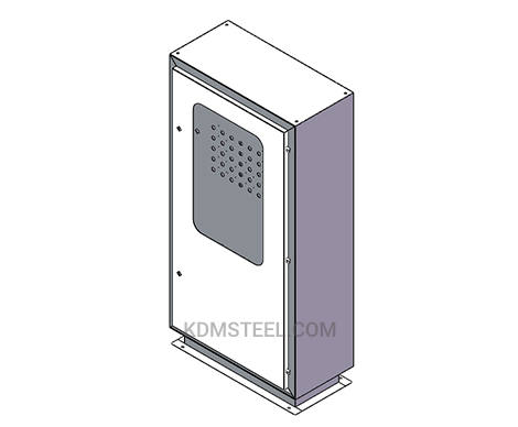 carbon steel wall mount lockable Hinged Electrical Enclosure