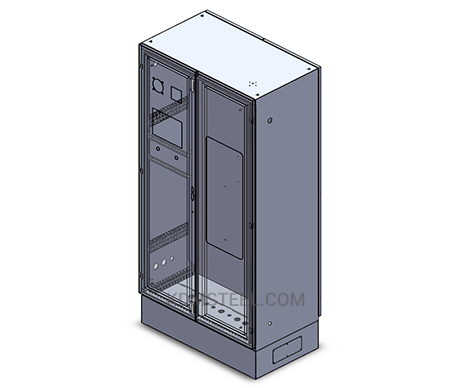 double door free standing Stainless Steel Electrical Enclosure