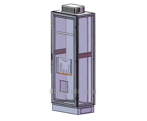 free standing stainless steel electrical enclosure moisture control