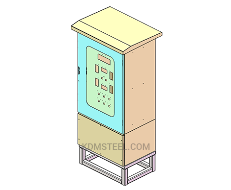 outdoor free standing lockable enclosure