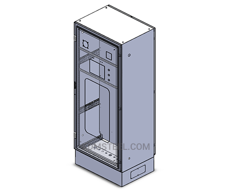 single door Nema 4X Stainless Steel Electrical Enclosure