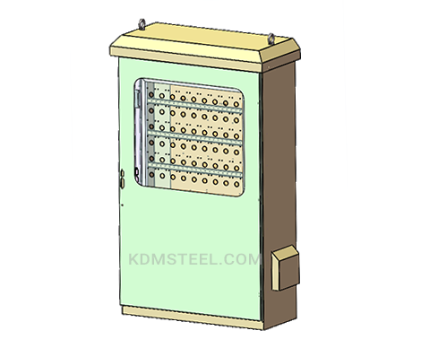 stainless steel IP 66 weatherproof free standing enclosure