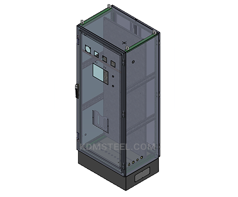 stainless steel outdoor free standing enclosures for electrical equipment