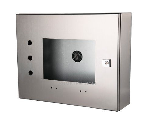 Single door electrical enclosure