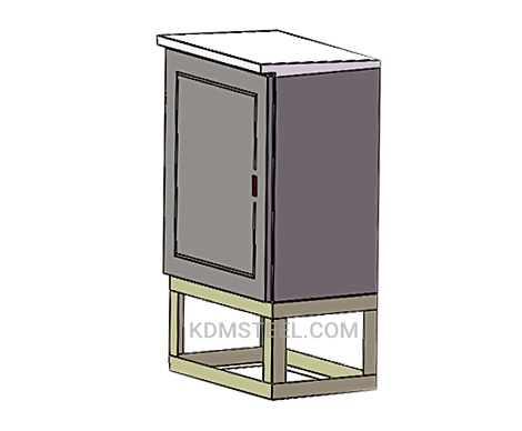 carbon steel floor standing weatherproof electrical enclosure