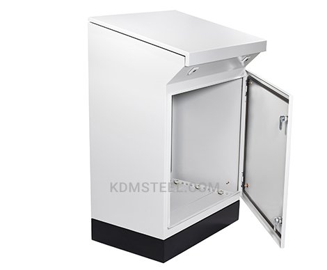 carbon steel painted desk console enclosure