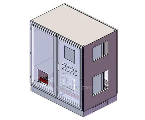 customized fabricated electrical panel enclosure