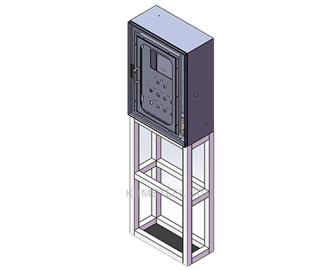 floor standing carbon steel IP56 Enclosure