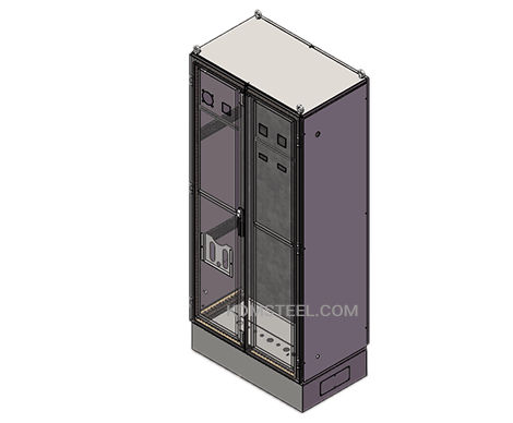 lockable metal free standing marine electrical enclosure