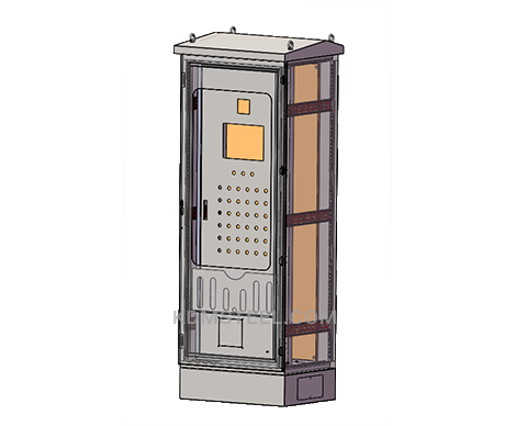 Caja eléctrica modular independiente para exteriores, resistente a la intemperie, con bolsillo para archivos