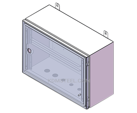 powder painted steel wall mount NEMA 3 electrical enclosure