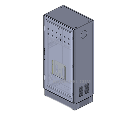 single door vented NEMA 3 Enclosure