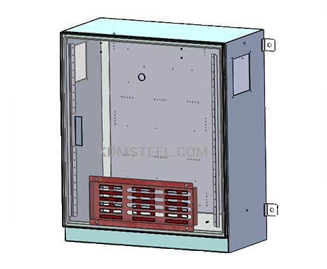 Custom DIN Rail Enclosure CAD degsin