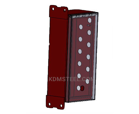 Carbon Steel Wall Mount IP67 Enclosure