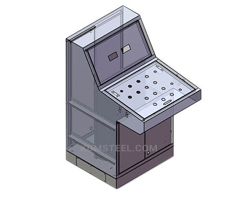 single door steel piano type VFD Enclosure