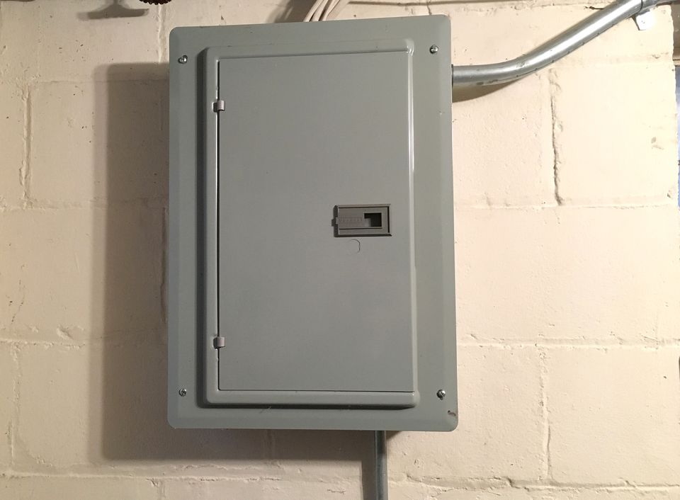 Inside Residential Electrical Panel