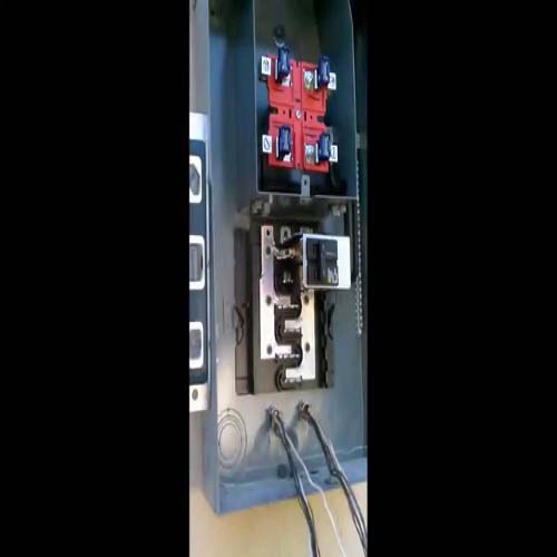 Residential Exterior Electrical Panel