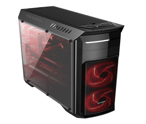 metal gaming pc case