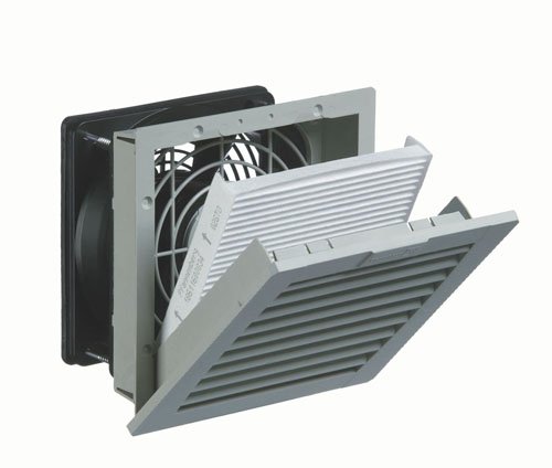 Armoire électrique - ventilateur axial et filtre