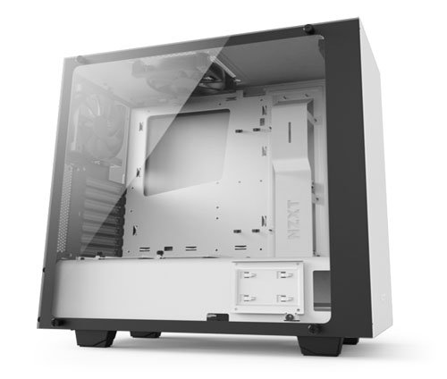 Caja de PC de metal de torre media