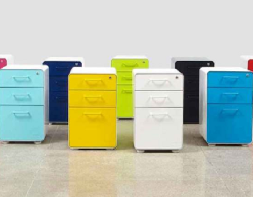 Colored Metal Filing Cabinet
