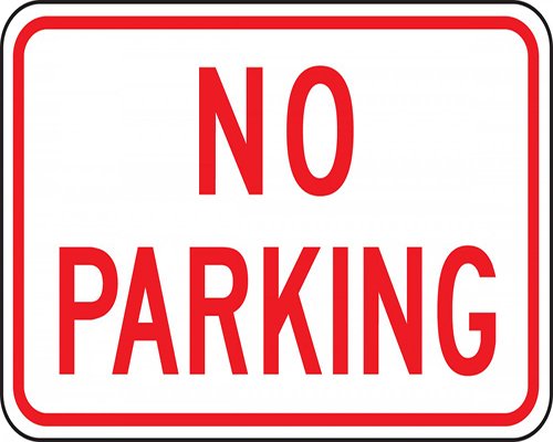 Custom Time Limit Parking Sign
